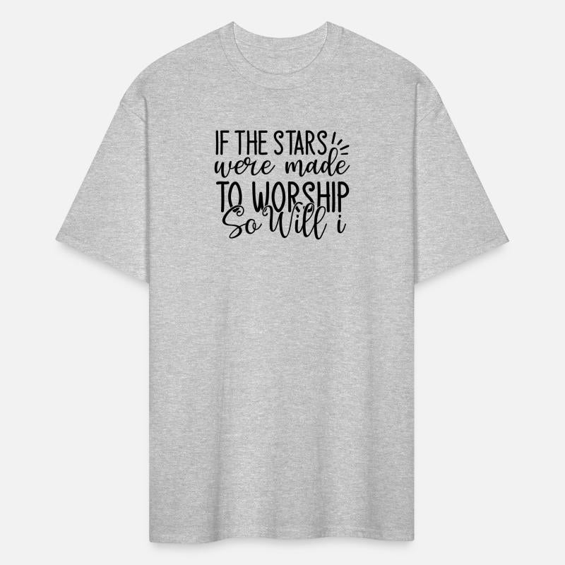 If the stars were made to worship so will i