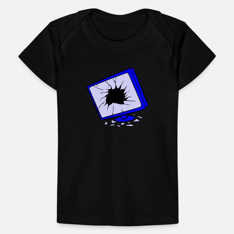 Illustration Logo – Broken Monitor