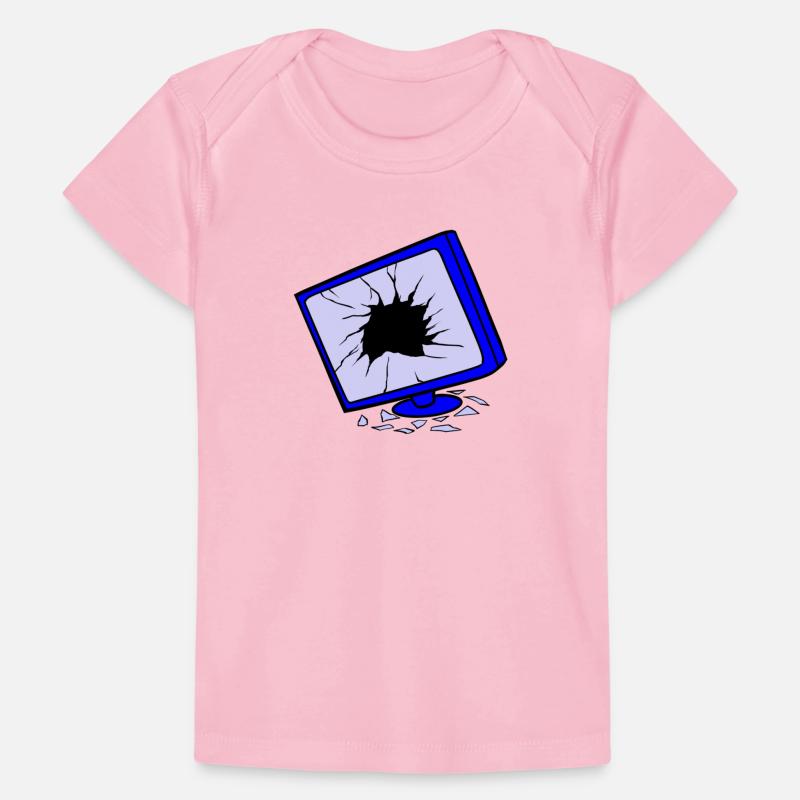 Illustration Logo – Broken Monitor