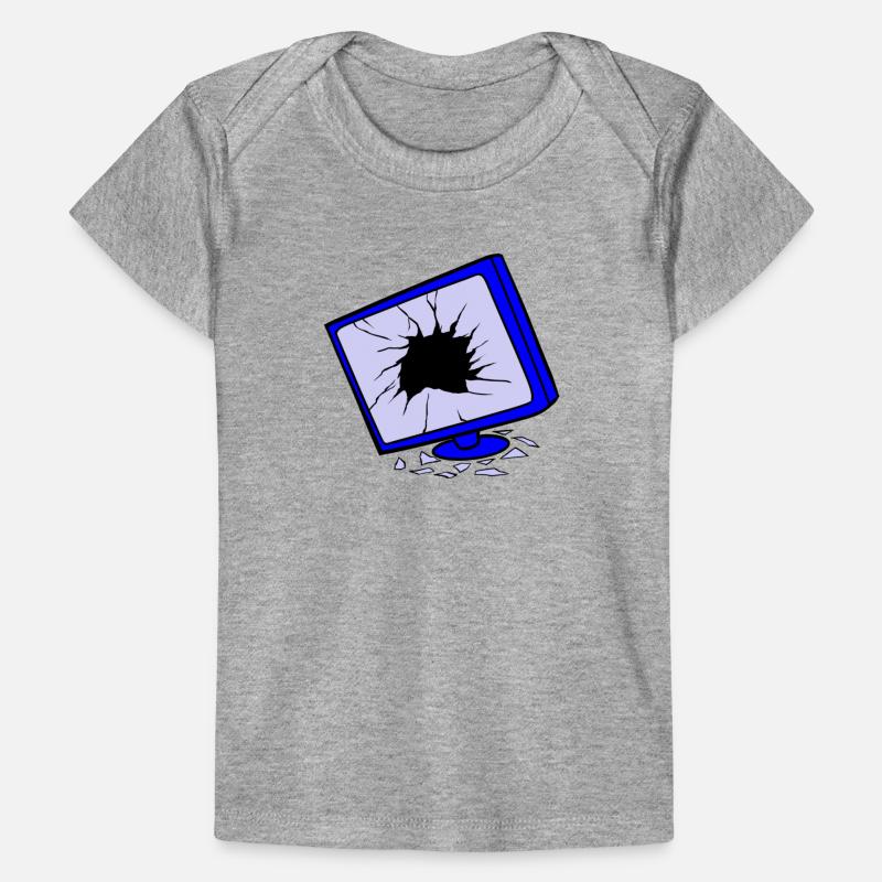 Illustration Logo – Broken Monitor