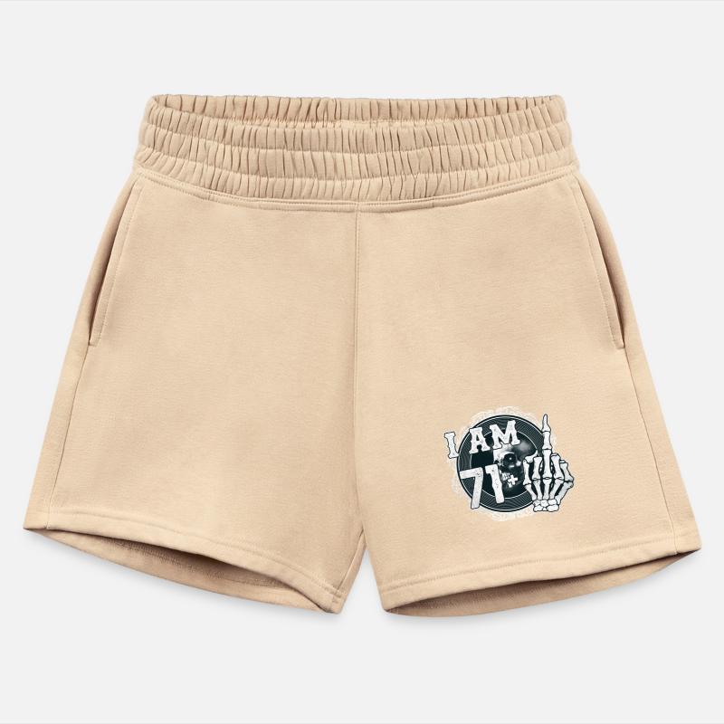 I'm 71 plus 1 middle finger Skull funny 72nd