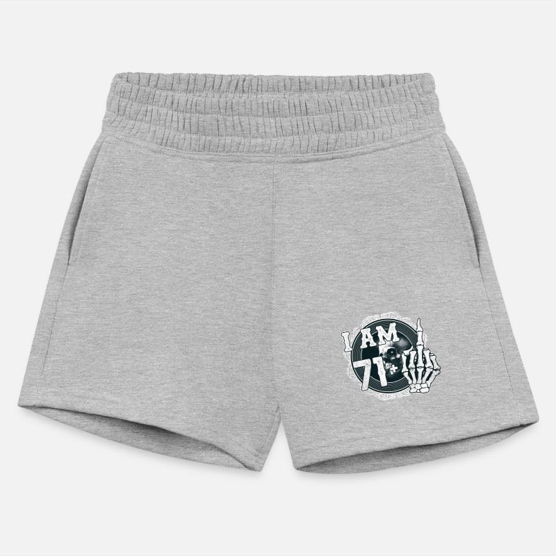 I'm 71 plus 1 middle finger Skull funny 72nd