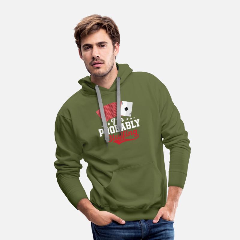 I'm Probably Bluffing Gambling Poker Player