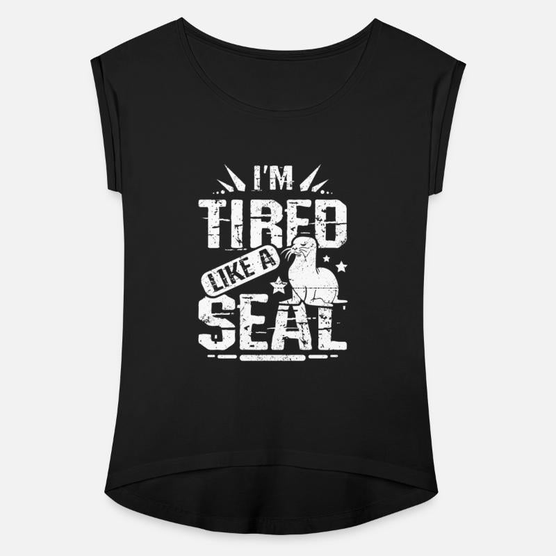 I'm tired like a seal