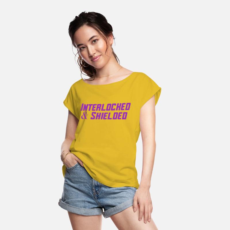 INTERLOCKED & SHIELDED - PURPLE DESIGN