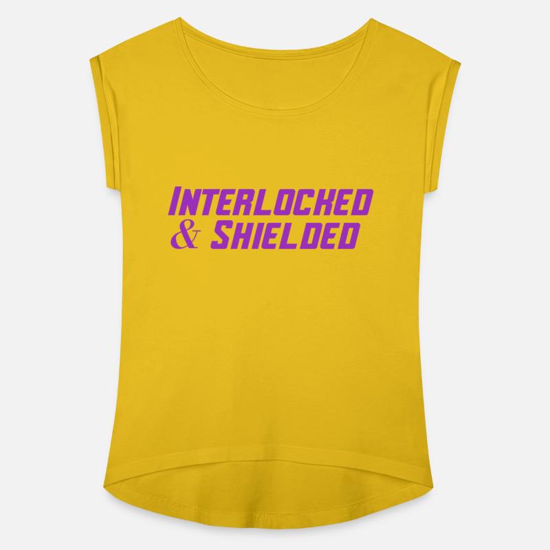 INTERLOCKED & SHIELDED - PURPLE DESIGN