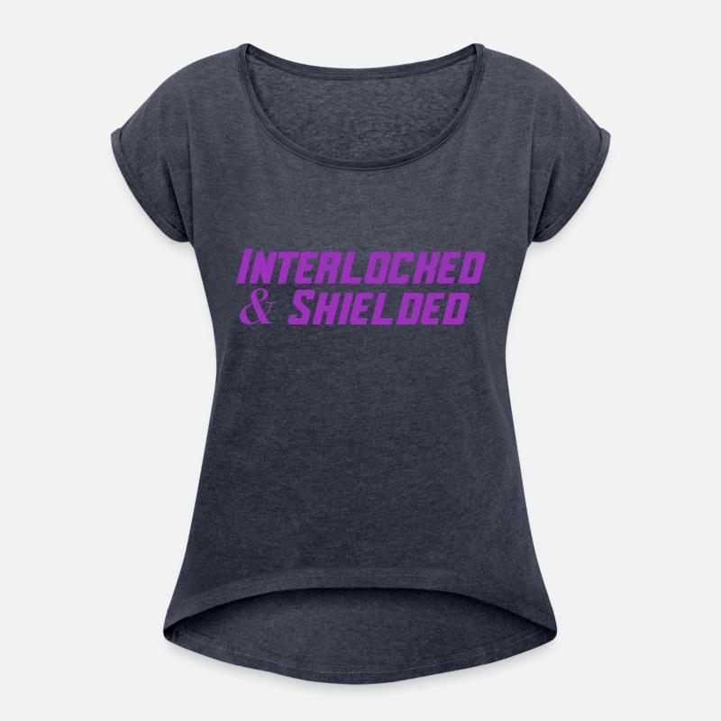 INTERLOCKED & SHIELDED - PURPLE DESIGN