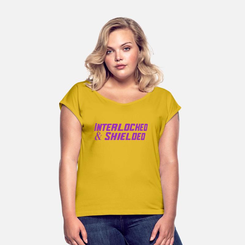 INTERLOCKED & SHIELDED - PURPLE DESIGN