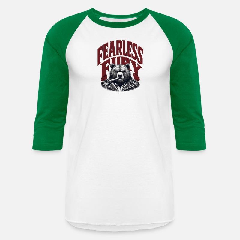 Intimidating Bear in a Leather Jacket with a Cigar