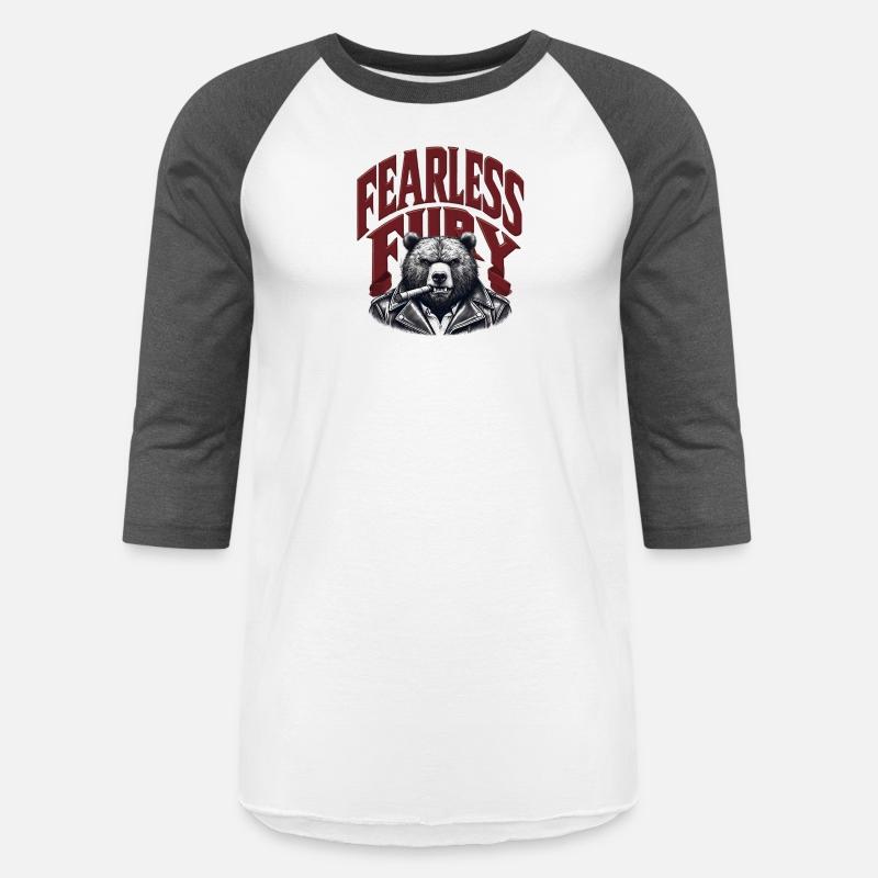 Intimidating Bear in a Leather Jacket with a Cigar