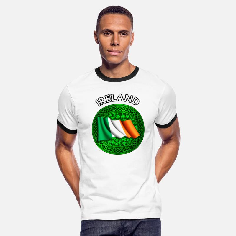 Ireland Shamrock & Irish Flag