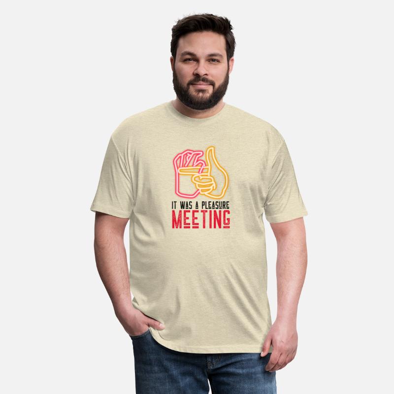 It was a pleasure meeting