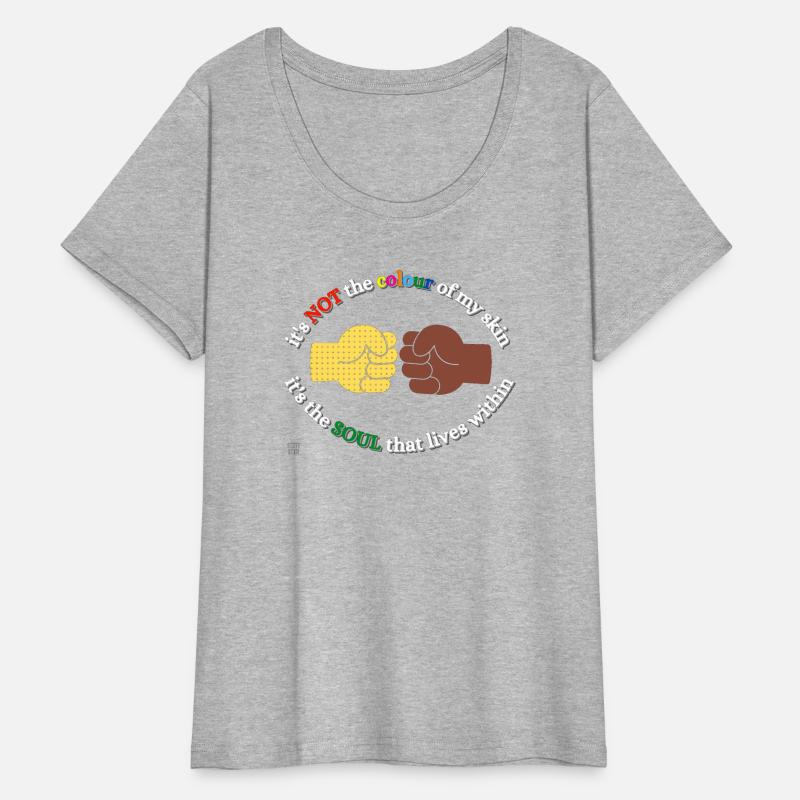 IT'S NOT THE COLOUR OF MY SKIN, IT'S THE SOUL...