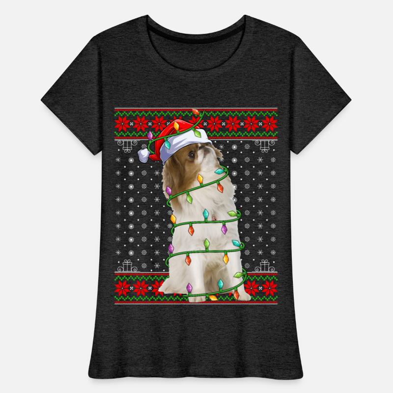Japanese Chin Dog Ugly Christmas Lights