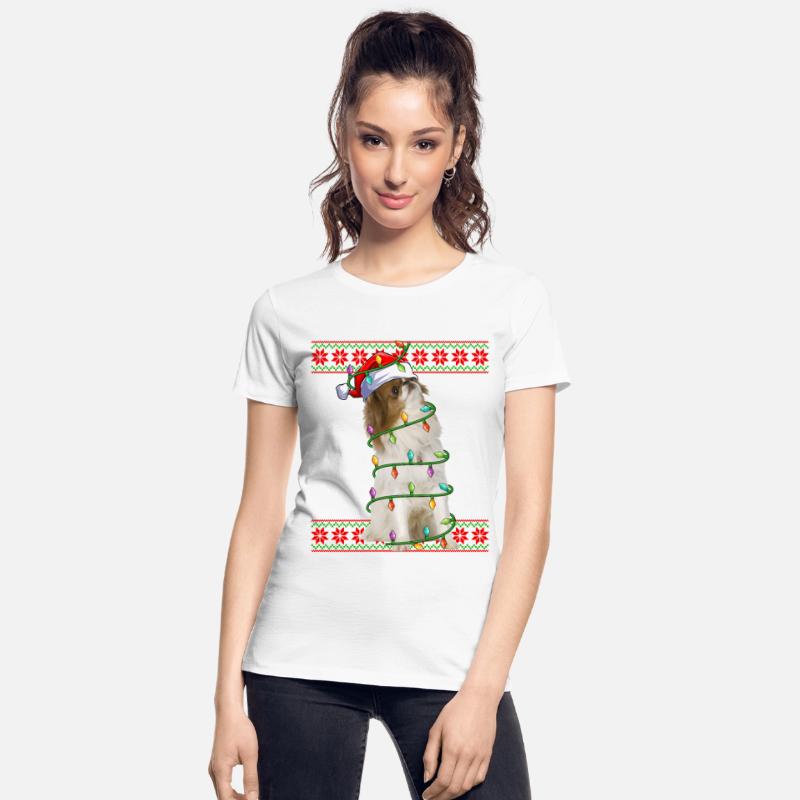 Japanese Chin Dog Ugly Christmas Lights