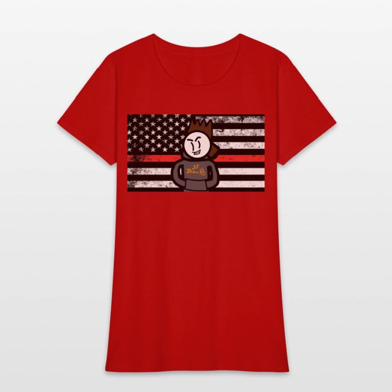 JJ Burn-o Stickman fire flag