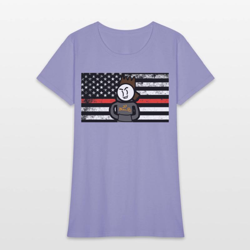 JJ Burn-o Stickman fire flag