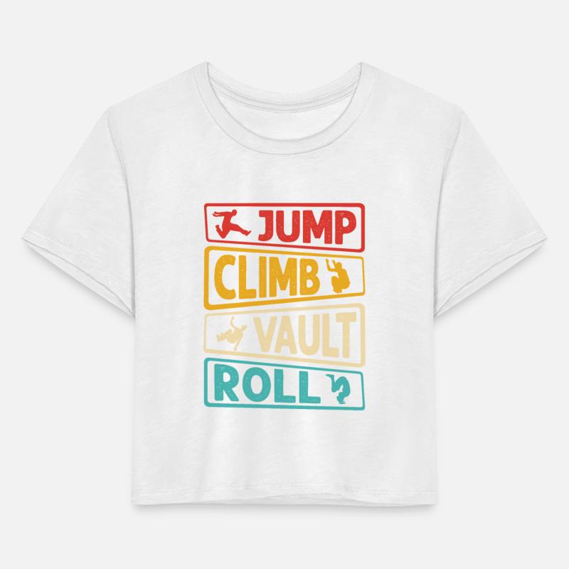 Jump Climb Vault Roll Traceur Parkour