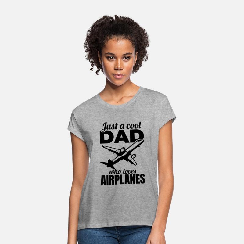 Just A Cool Dad Who Loves Airplanes