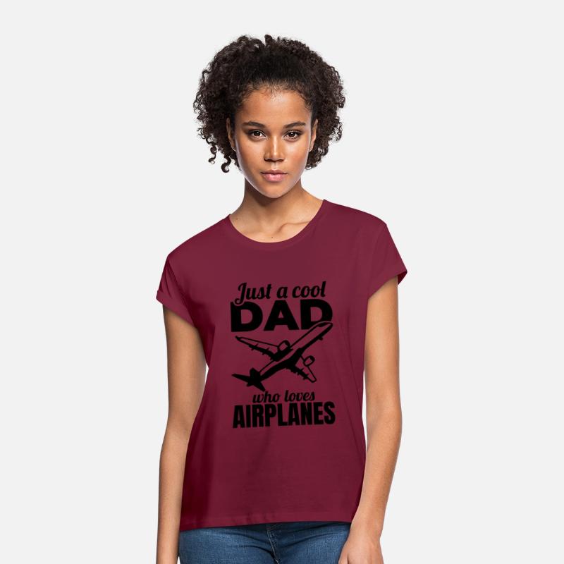 Just A Cool Dad Who Loves Airplanes