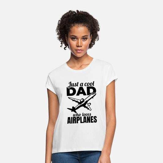 Just A Cool Dad Who Loves Airplanes