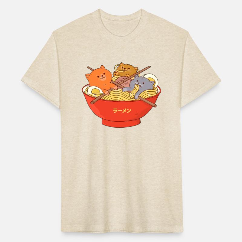 Kawaii Anime Cat Japanese Ramen Noodle