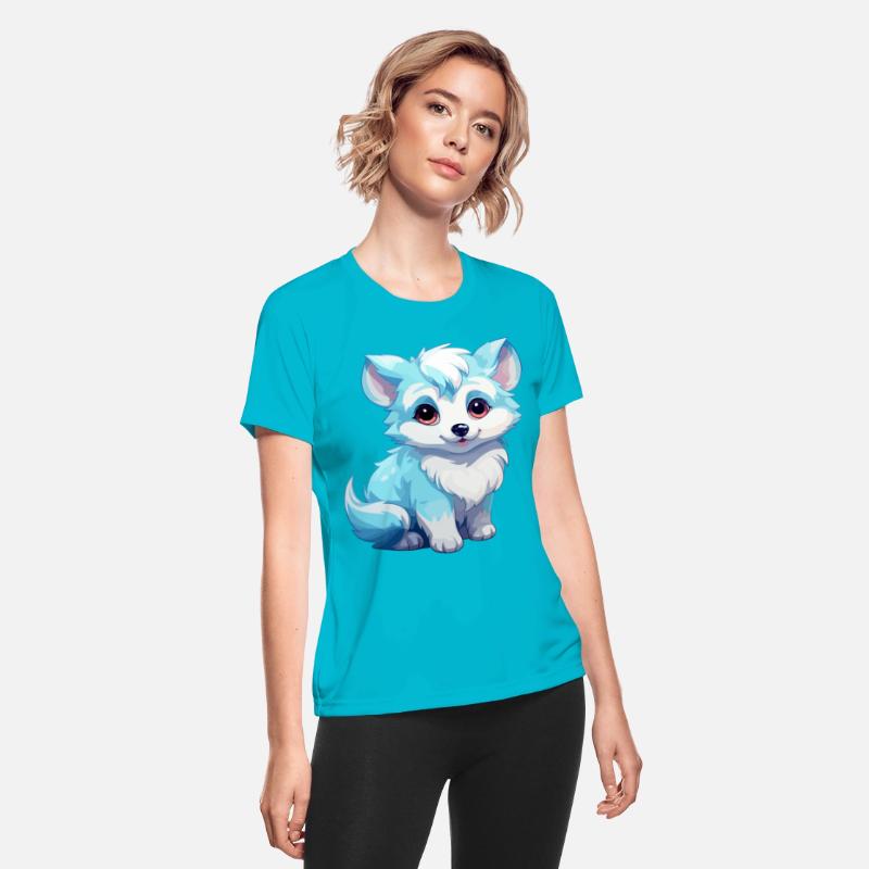 Kawaii Arctic Fox Cute Japanese Anime Aesthetic