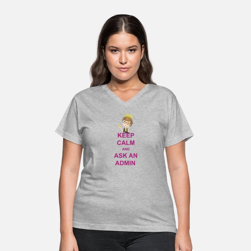 Keep Calm and Ask an Admin - Pink Design