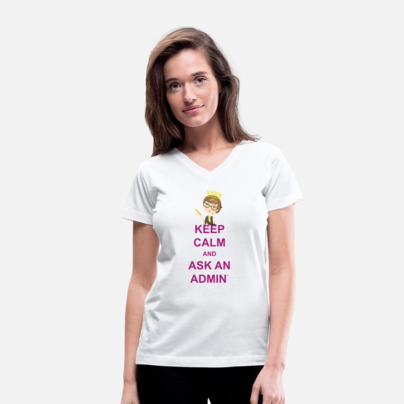 Keep Calm and Ask an Admin - Pink Design