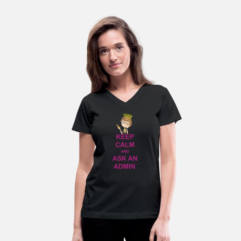 Keep Calm and Ask an Admin - Pink Design