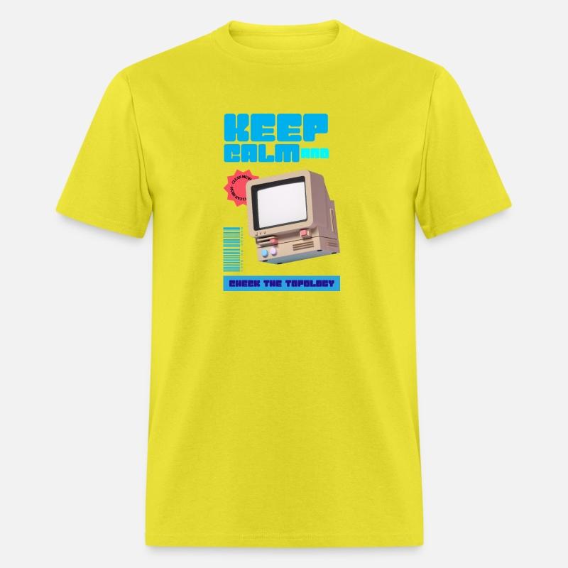 Keep Calm and Check The Topology 3d drawing