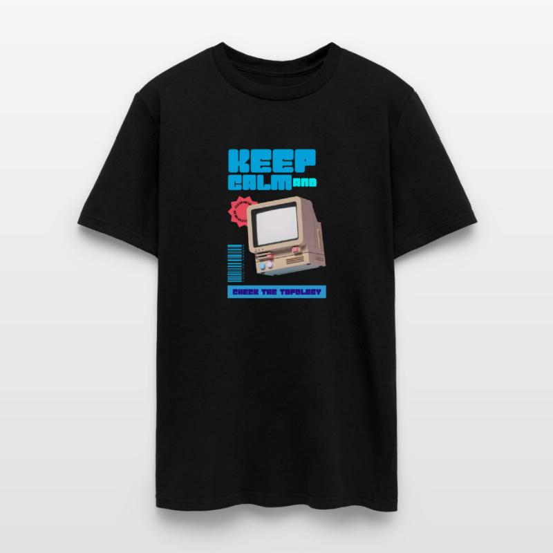 Keep Calm and Check The Topology 3d drawing