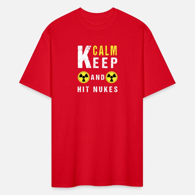 keep calm and hit nukes. Essential T-Shirt