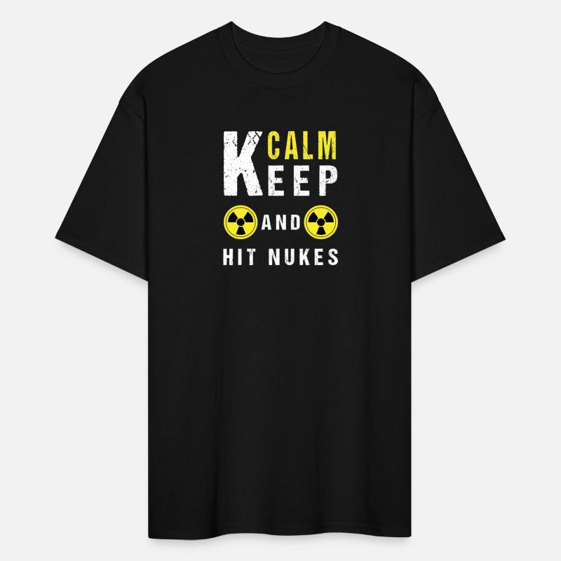 keep calm and hit nukes. Essential T-Shirt