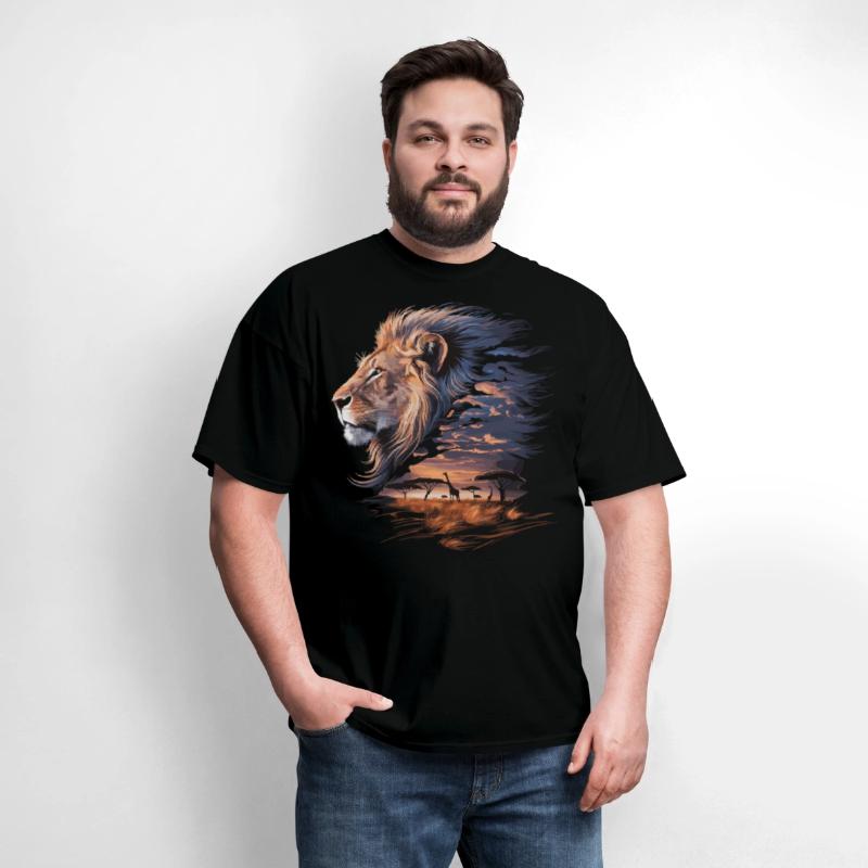 King of the Savanna – Epic Lion Art