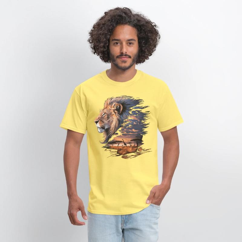 King of the Savanna – Epic Lion Art