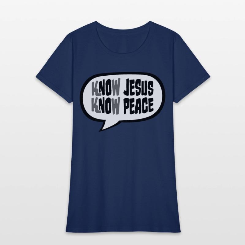 Know Jesus Know Peace No Hate Christian Bible Love