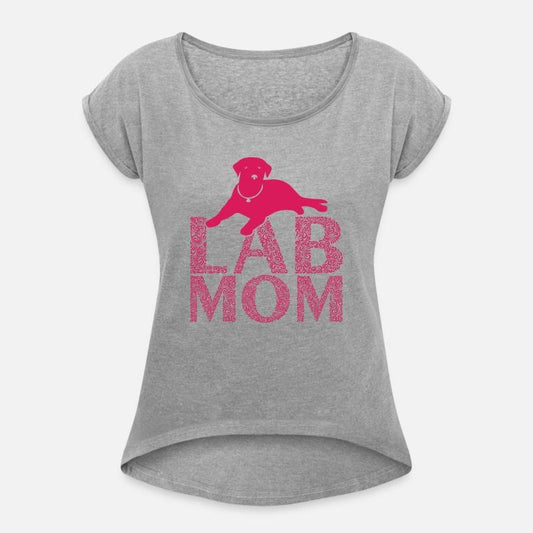 LAB MOM DOG Gift Motive T-Shirt