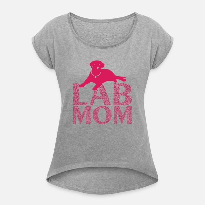 LAB MOM DOG Gift Motive T-Shirt