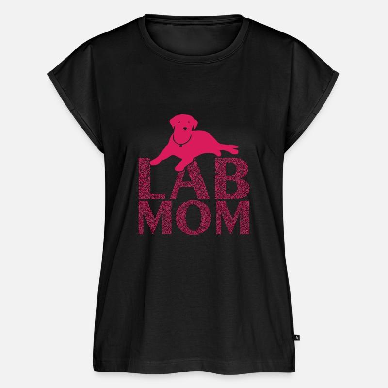 LAB MOM DOG Gift Motive T-Shirt