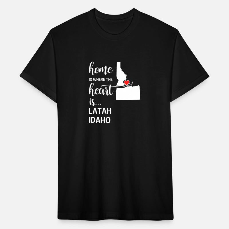 Latah County Idaho Is Where My Heart Is Cool Gift