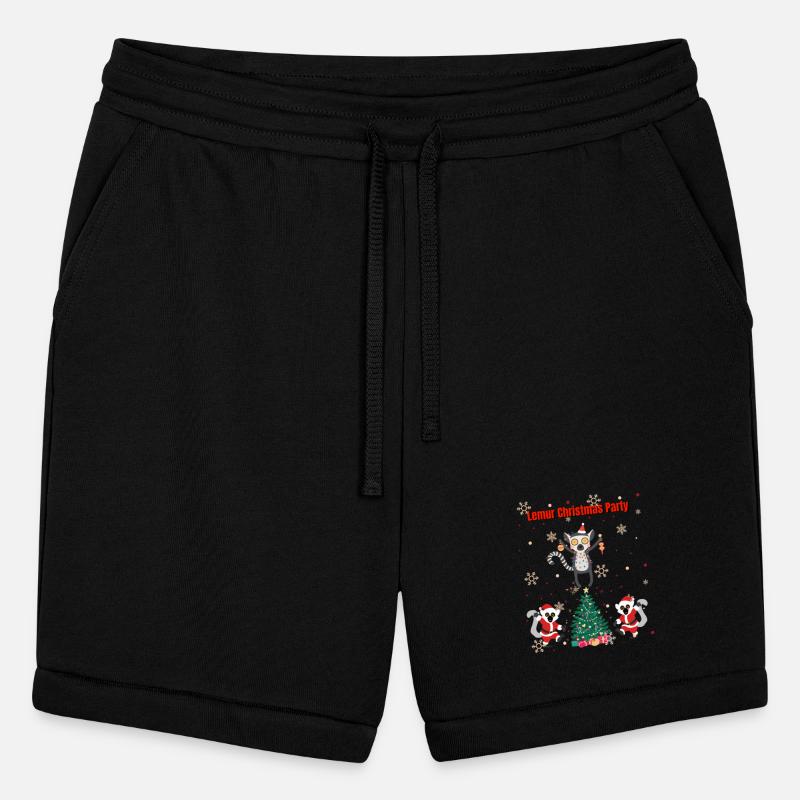 Lemur Christmas Party Illustration