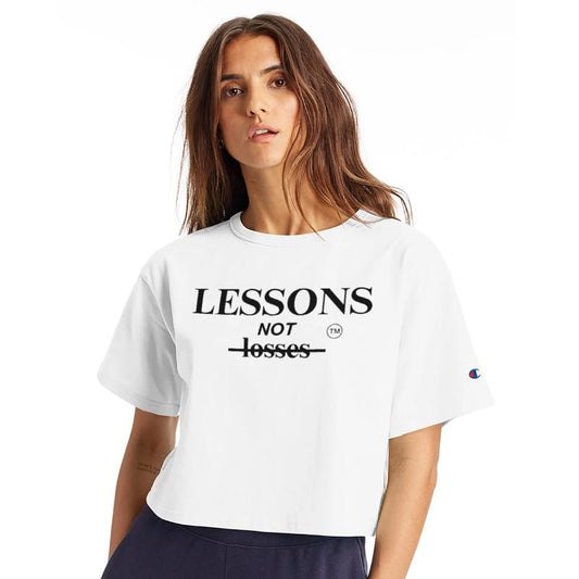 Lessons Not Losses Black Logo