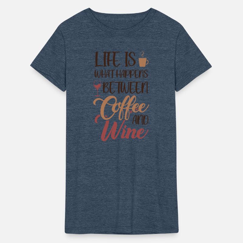 Life is between Coffee and Wine Latte Art Barista