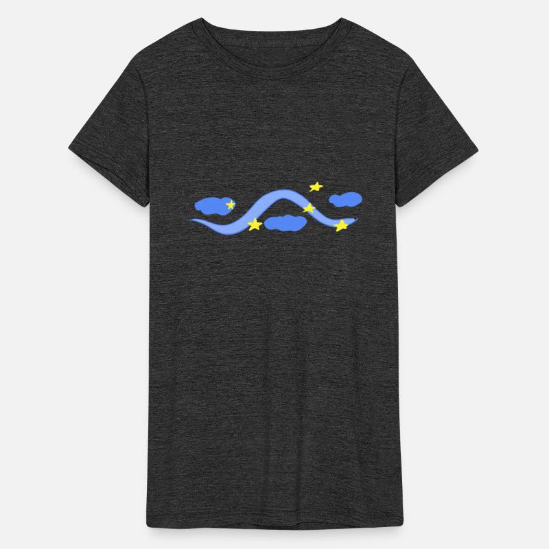 line dash blue clouds sky night star