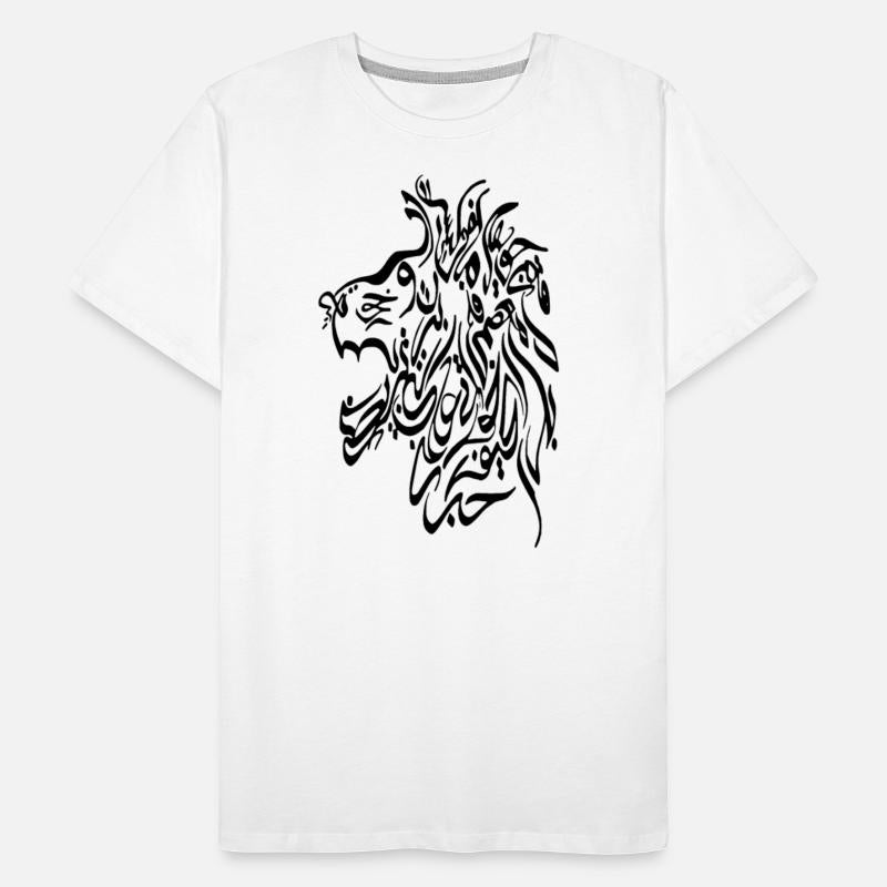 Lion face black hand drawn minimalistic lion.