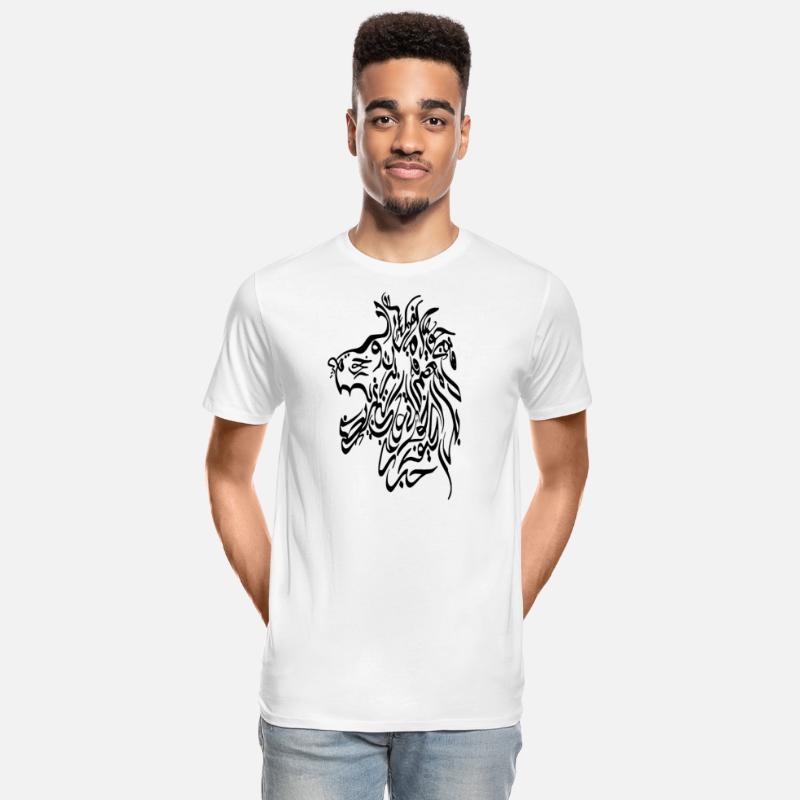 Lion face black hand drawn minimalistic lion.