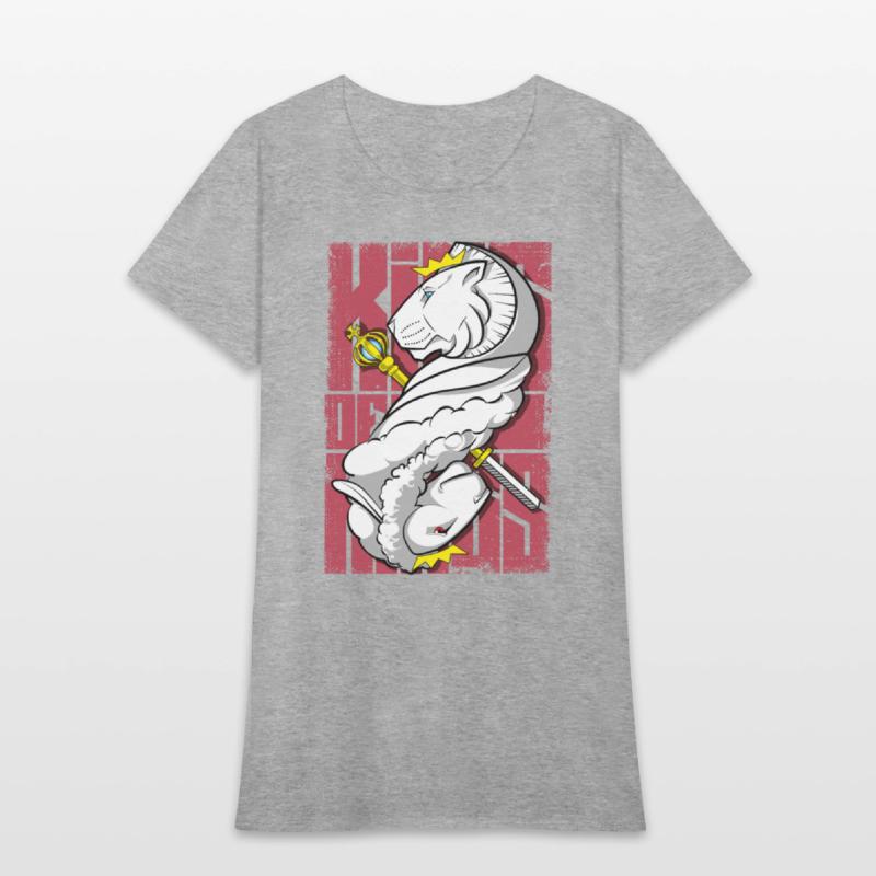 Lion King and the Holy Lamb Christian Art