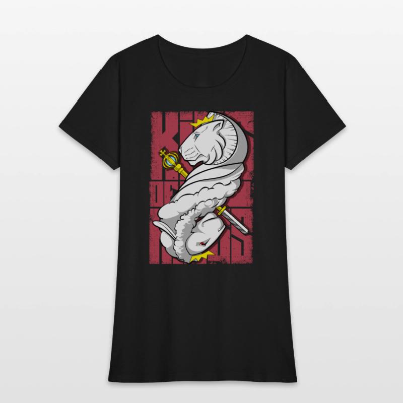 Lion King and the Holy Lamb Christian Art