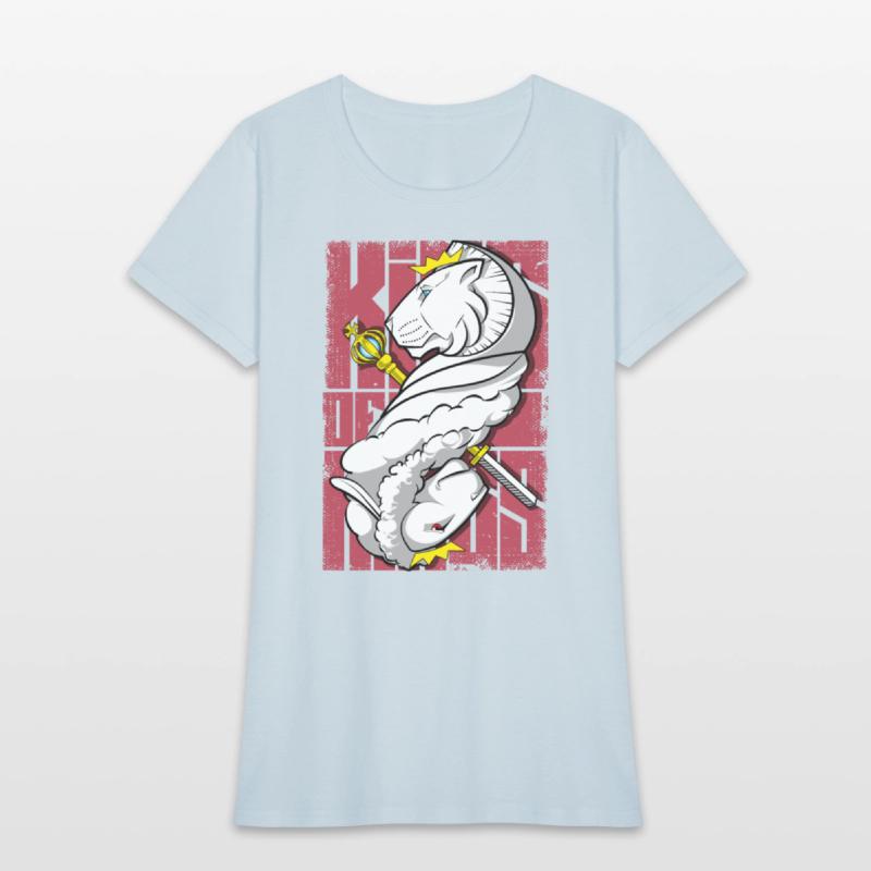 Lion King and the Holy Lamb Christian Art